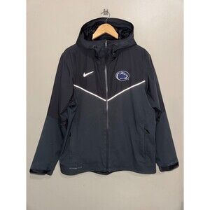 Nike NCAA Penn State Nittany Lions Team Issue PE Storm-FIT Rain Jacket Mens L